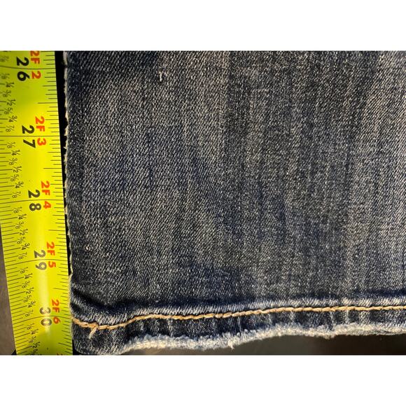 Silver Suki Surplus Jeans Women’s Sz 28/32 - Boot Cut, Medium Wash, Faded & Worn - Picture 10 of 11
